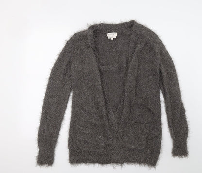 Womens UK Size M NEXT Grey Cardigan Jumper