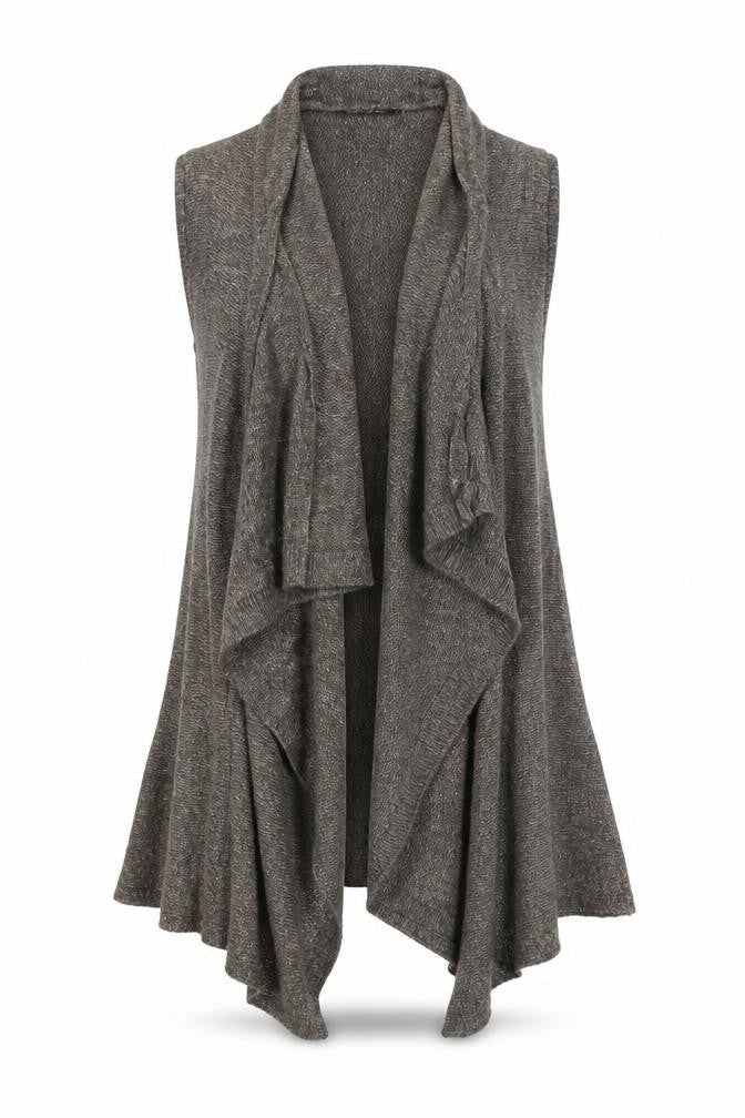 Womens UK Size L Atmosphere Brown Wrap Jumper