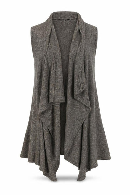 Womens UK Size L Atmosphere Brown Wrap Jumper