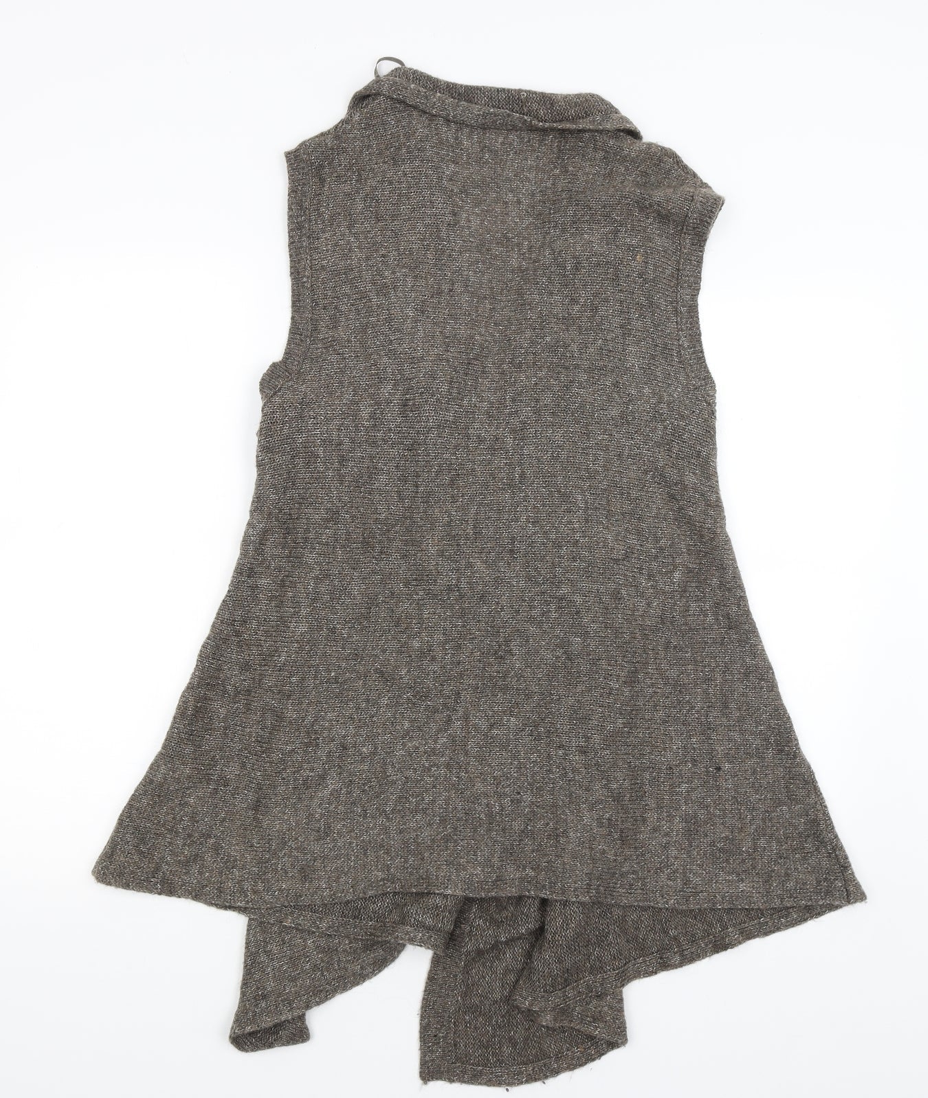 Womens UK Size L Atmosphere Brown Wrap Jumper