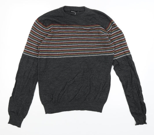 Cedar Wood State Mens Grey   Pullover Jumper Size S