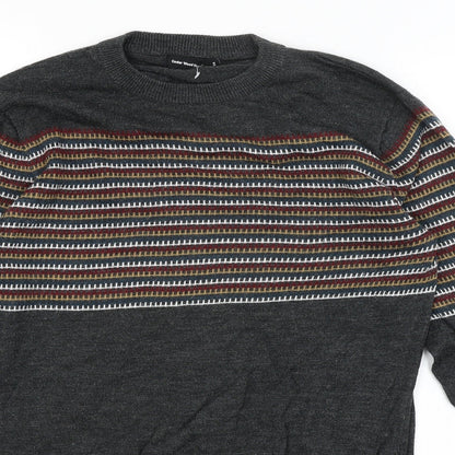 Cedar Wood State Mens Grey   Pullover Jumper Size S