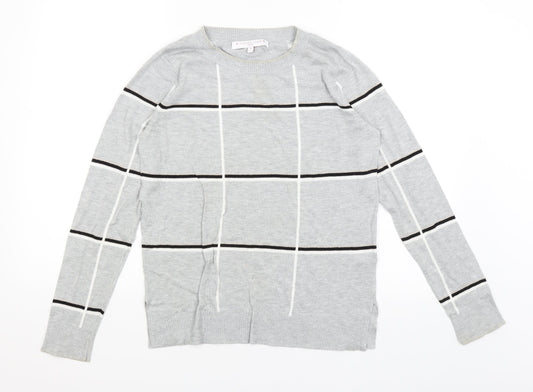 Womens UK Size 10 NEXT Grey Pullover Jumper