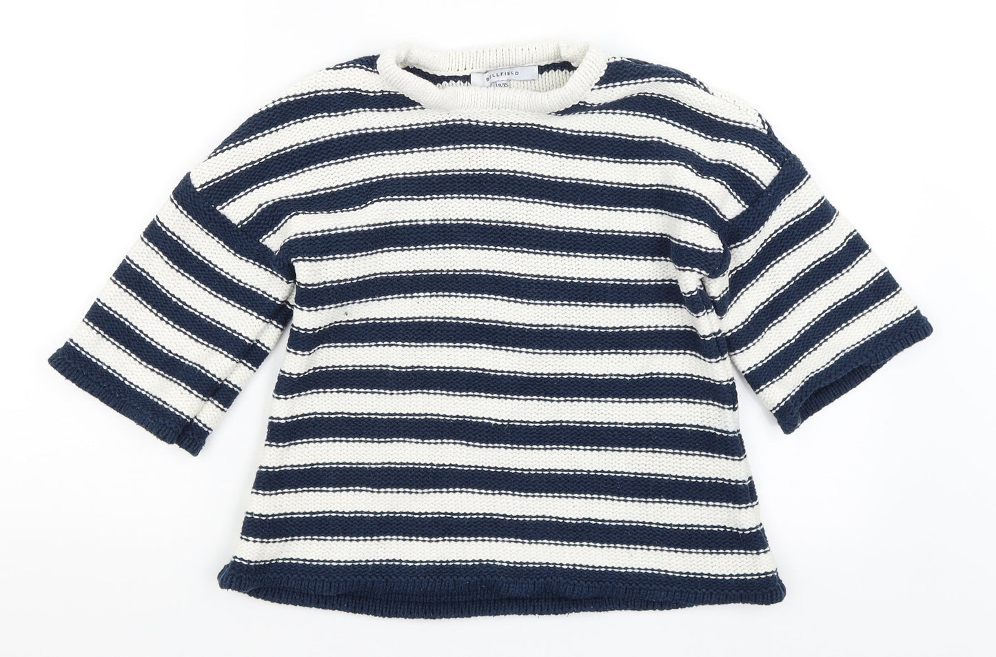 Womens UK Size 8 Bellfield Blue Pullover Jumper