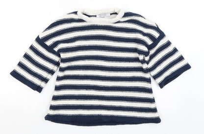 Womens UK Size 8 Bellfield Blue Pullover Jumper