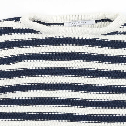 Womens UK Size 8 Bellfield Blue Pullover Jumper