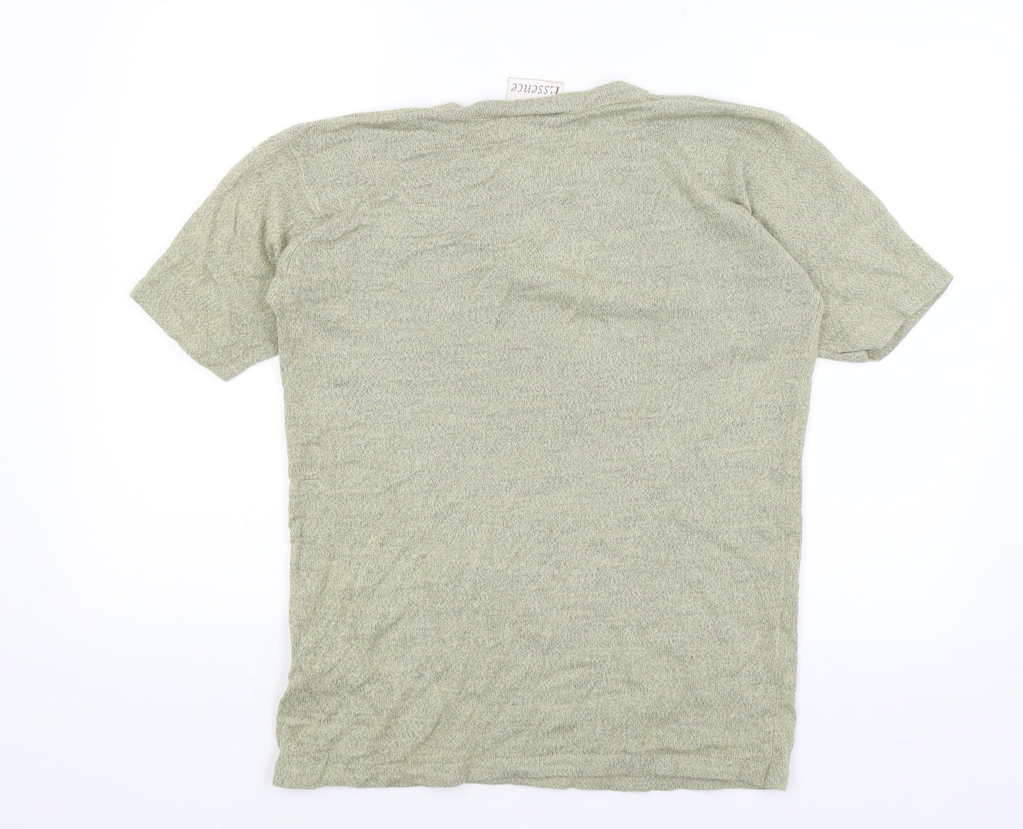 Womens UK Size 16 essence Green Basic T-Shirt