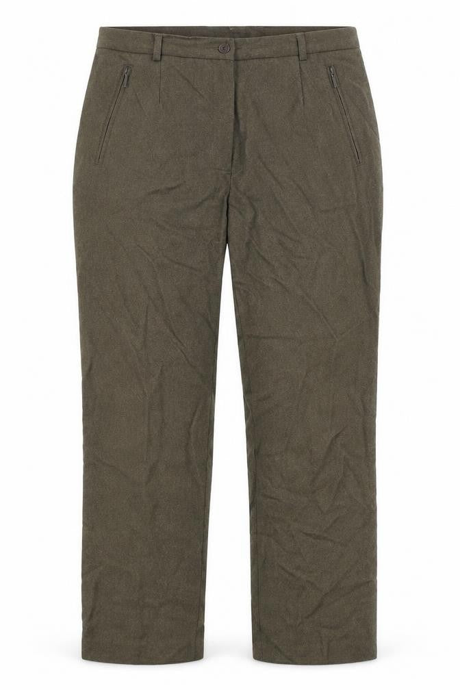 Womens UK Size 16 Brandtex Regular Fit  Green Trousers