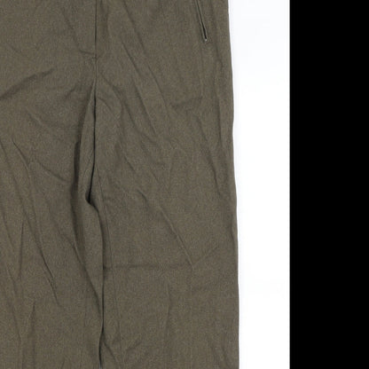 Womens UK Size 16 Brandtex Regular Fit  Green Trousers