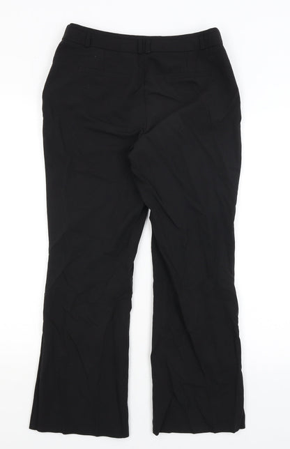 Womens UK Size 8 Dunnes Regular Fit  Black Trousers