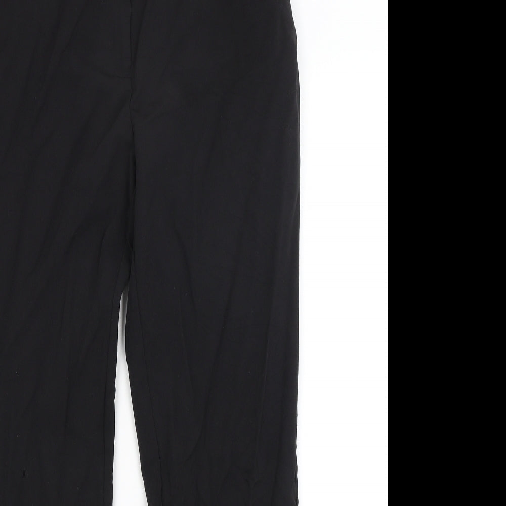 Womens UK Size 8 Dunnes Regular Fit  Black Trousers