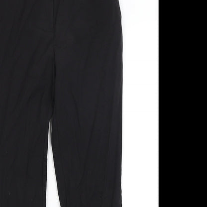 Womens UK Size 8 Dunnes Regular Fit  Black Trousers