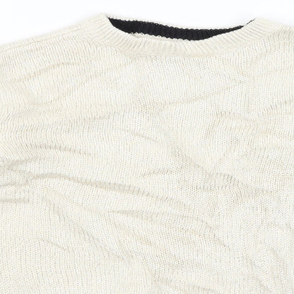 Gap Kids Girls Ivory   Pullover Jumper Size 8 Years  - Be One Of A Kind