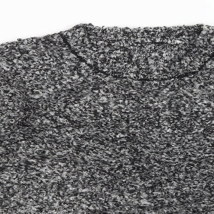 Womens UK Size 8 Topshop Grey Pullover Jumper