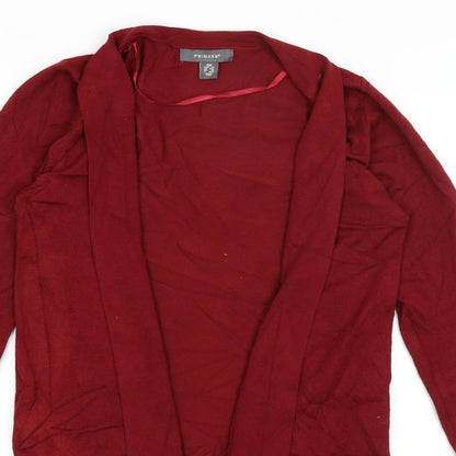Primark Womens Red   Wrap Jumper Size 6