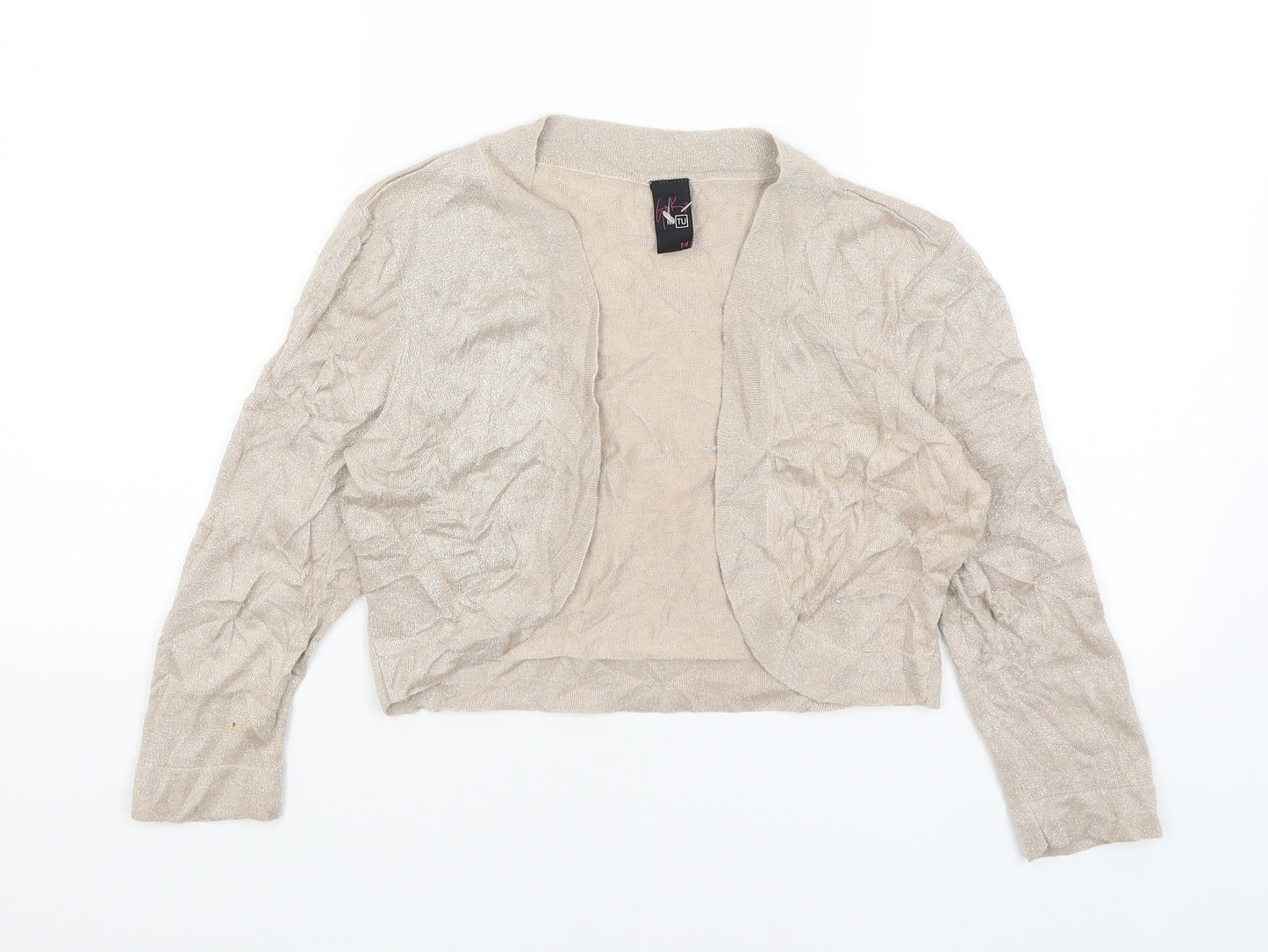 Gok for Tu Womens Gold   Wrap Jumper Size 14
