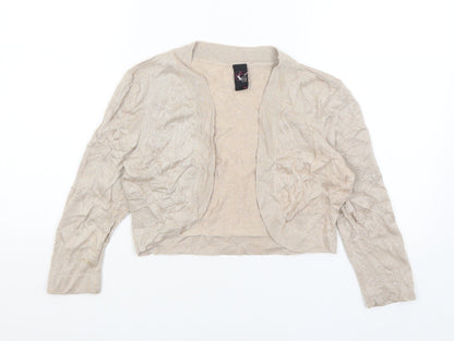 Gok for Tu Womens Gold   Wrap Jumper Size 14