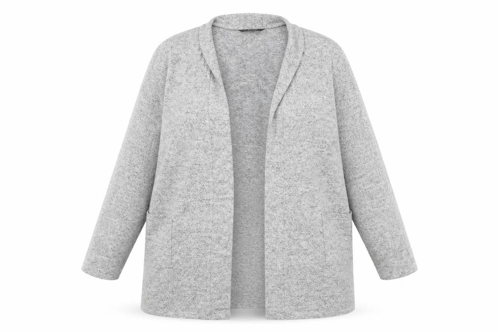 Womens UK Size 18 George Grey Wrap Jumper