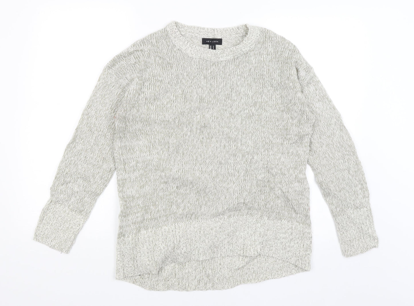 Womens UK Size S New Look Ivory Pullover Jumper