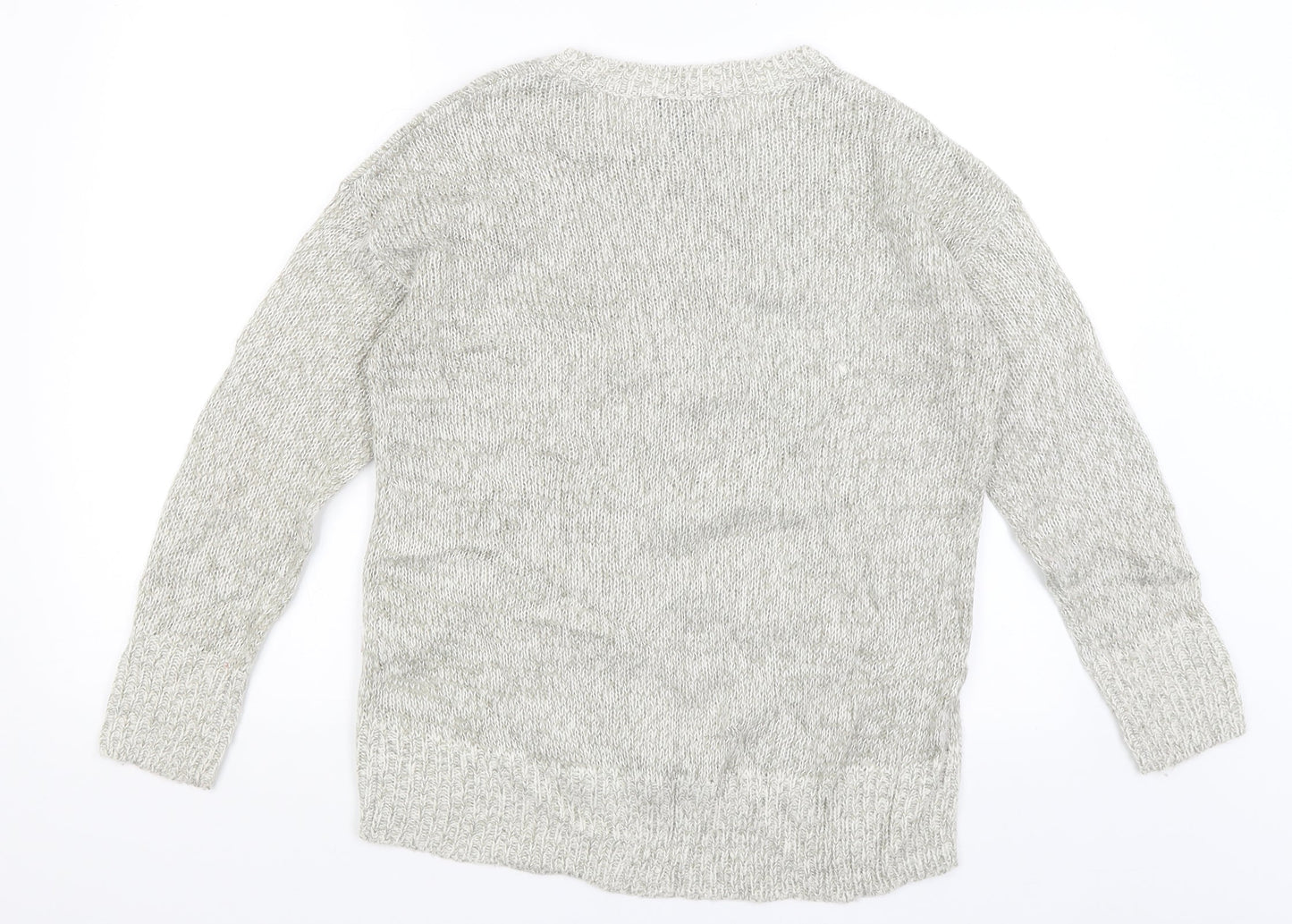 Womens UK Size S New Look Ivory Pullover Jumper