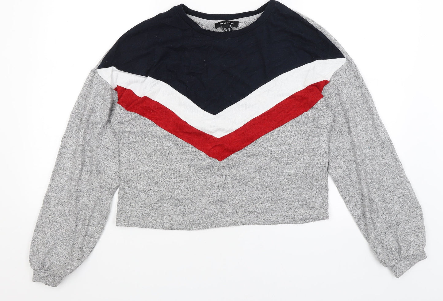 New Look Mens Grey   Pullover Jumper Size S