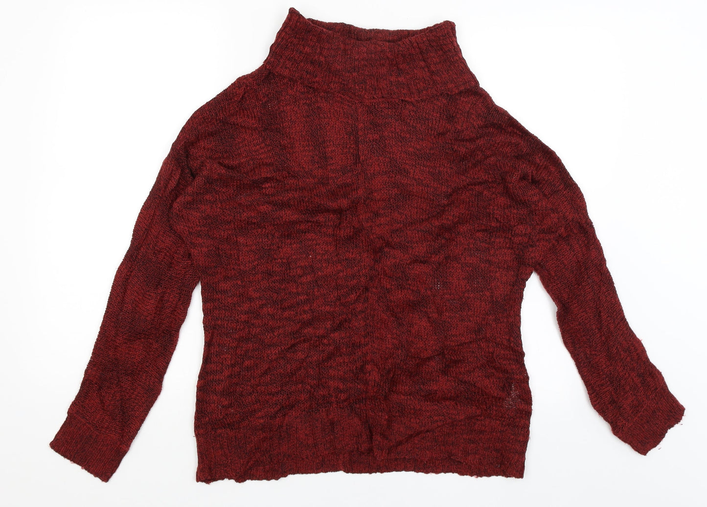 Pink Woman Womens Red   Pullover Jumper Size M