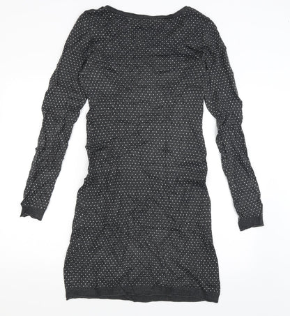H&M Womens Grey   T-Shirt Dress  Size S