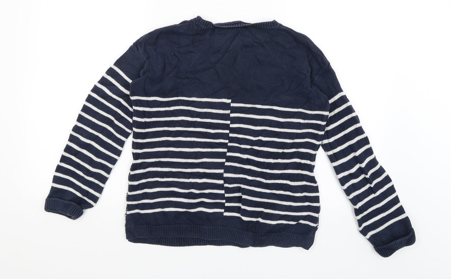 Womens UK Size 10 NEXT Blue Pullover Jumper