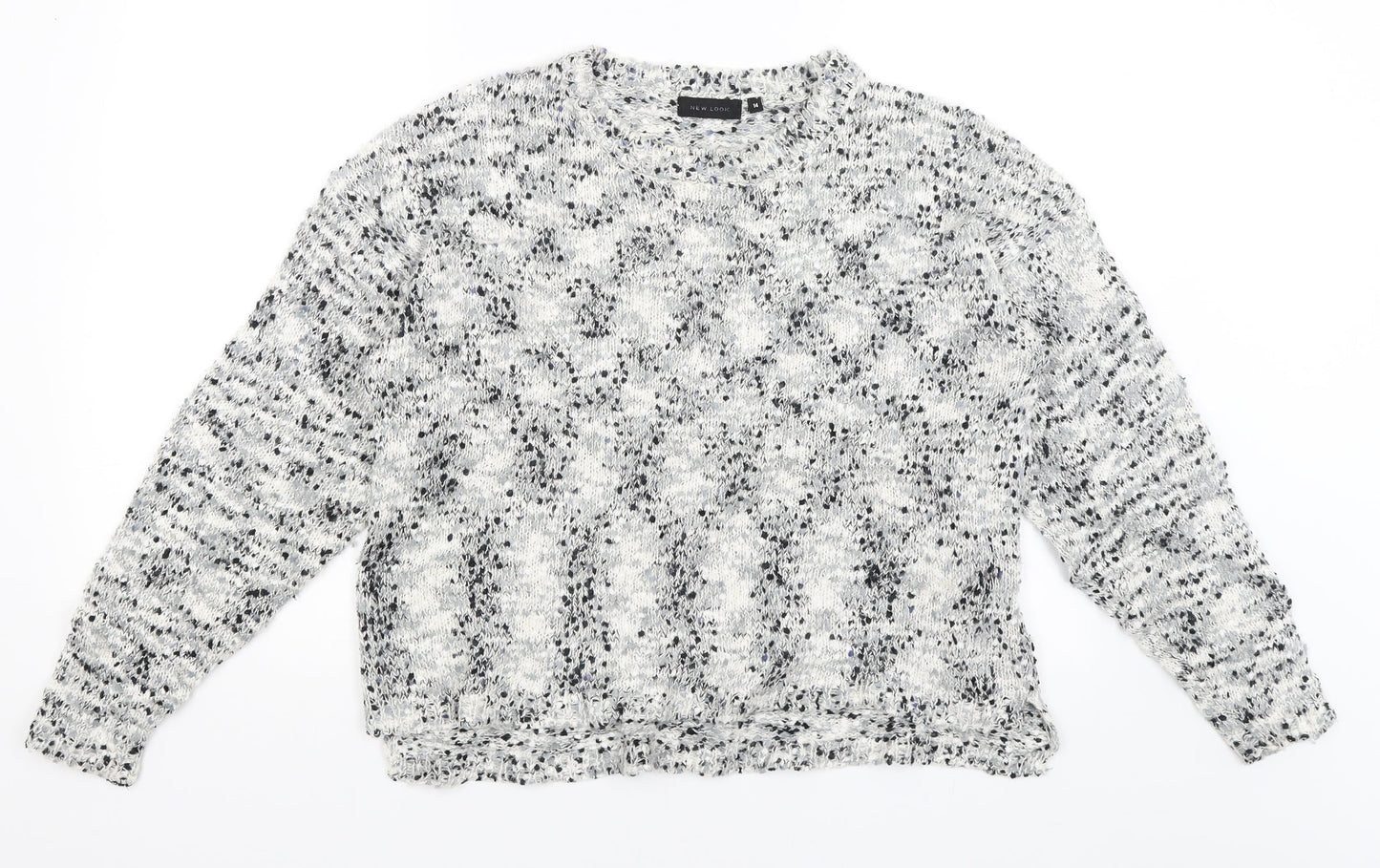 Womens UK Size 14 New Look White Pullover Jumper