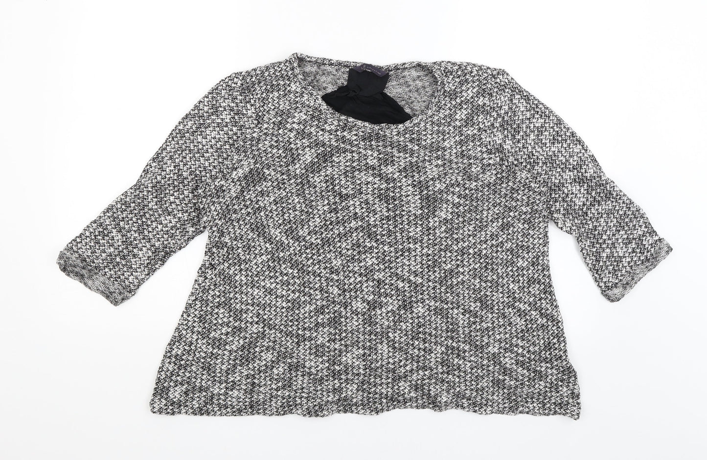 Womens UK Size 16 M&S Grey Pullover Jumper
