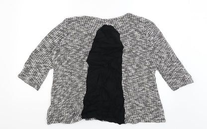 Womens UK Size 16 M&S Grey Pullover Jumper