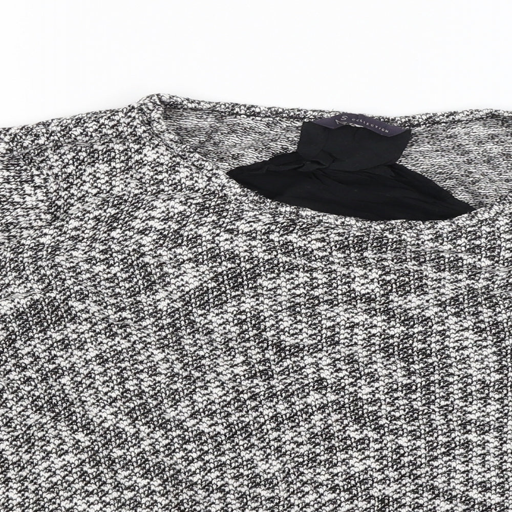 Womens UK Size 16 M&S Grey Pullover Jumper
