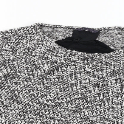 Womens UK Size 16 M&S Grey Pullover Jumper