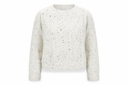 Womens UK Size S Missguided White Pullover Jumper
