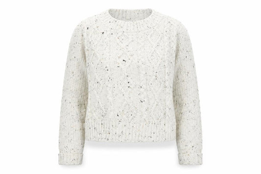 Front view of Missguided women’s white jumper, size S