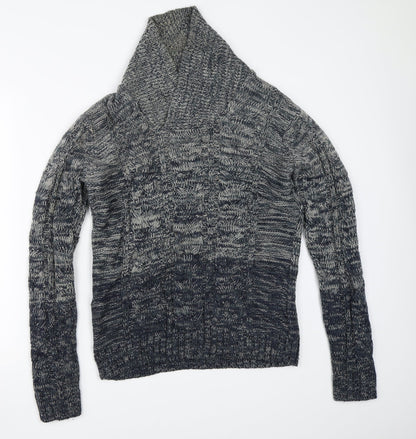 Cedar Wood State Mens Blue   Pullover Jumper Size S