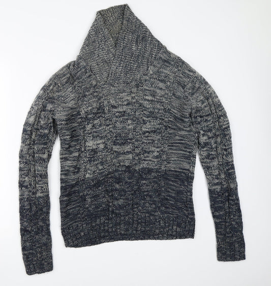 Cedar Wood State Mens Blue   Pullover Jumper Size S