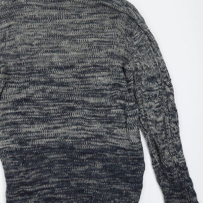 Cedar Wood State Mens Blue   Pullover Jumper Size S