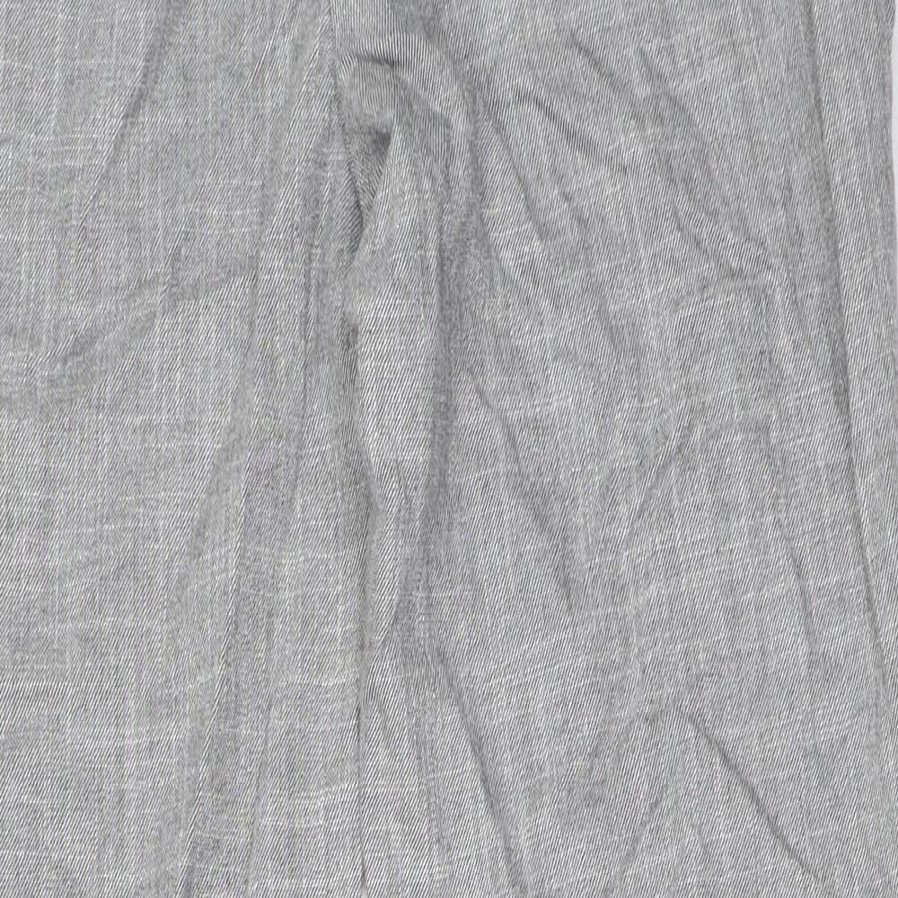 Womens UK Size 10 Marks and Spencer Regular Fit  Grey Trousers