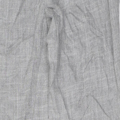 Womens UK Size 10 Marks and Spencer Regular Fit  Grey Trousers
