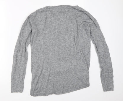 Womens UK Size 6 NEXT Grey Pullover Jumper