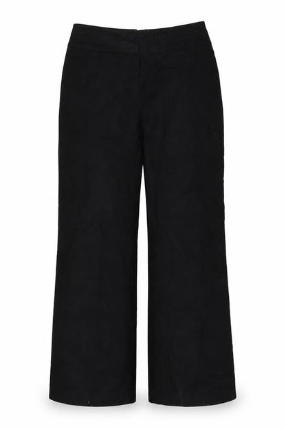 Marks & Spencer Womens Black   Trousers  Size 12 L30.5 in
