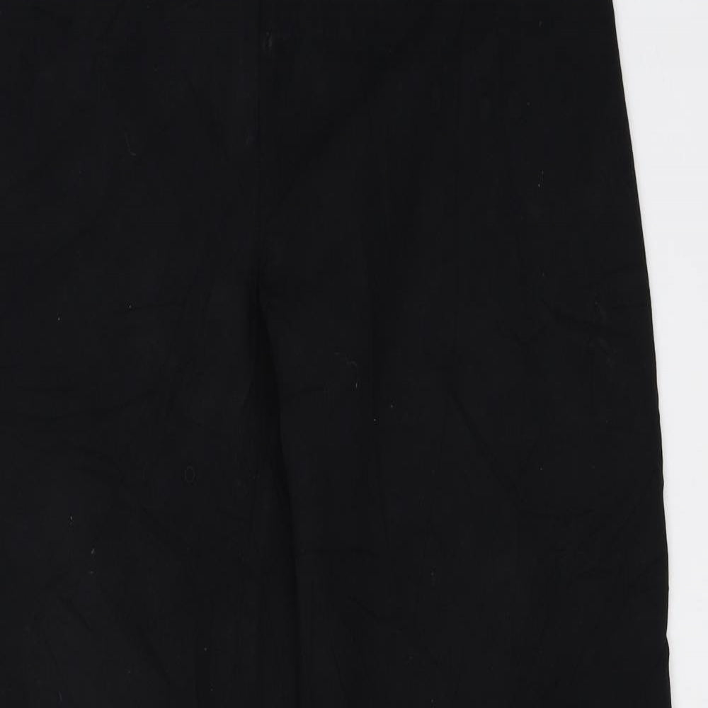 Womens UK Size 12 Marks and Spencer Regular Fit  Black Trousers