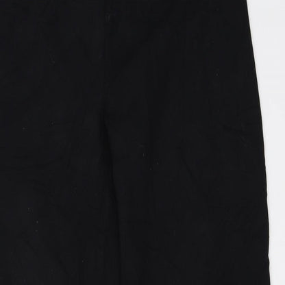 Womens UK Size 12 Marks and Spencer Regular Fit  Black Trousers