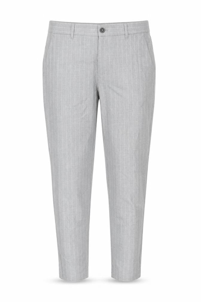 Womens UK Size 40 Bershka Slim Fit  Grey Trousers
