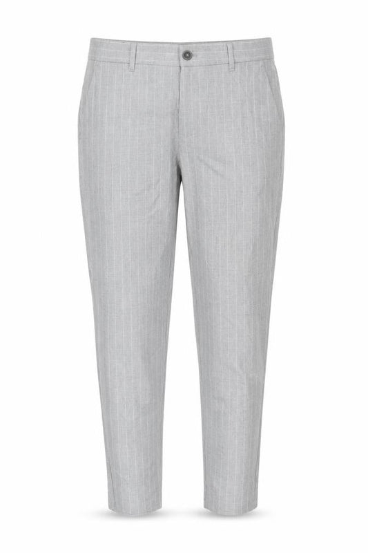 Womens UK Size 40 Bershka Slim Fit  Grey Trousers