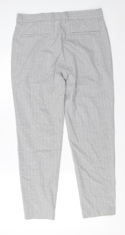 Bershka Womens Grey   Trousers  Size 40 L27 in