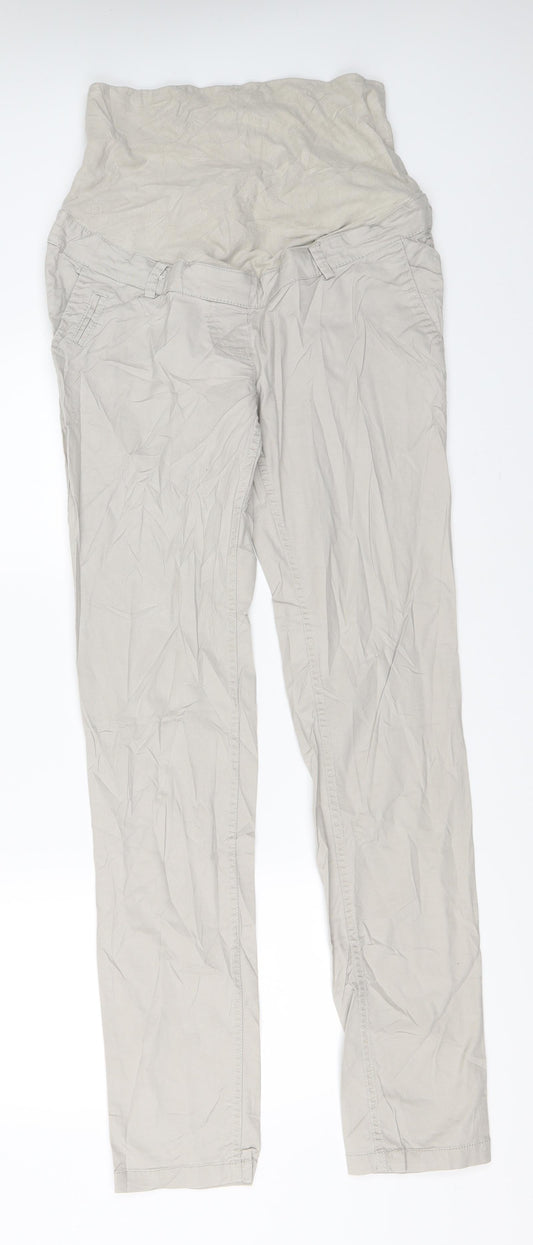 Womens UK Size 36 H&M Regular Fit Chino Beige Trousers