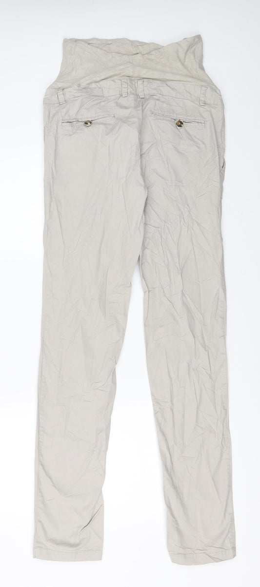 Womens UK Size 36 H&M Regular Fit Chino Beige Trousers