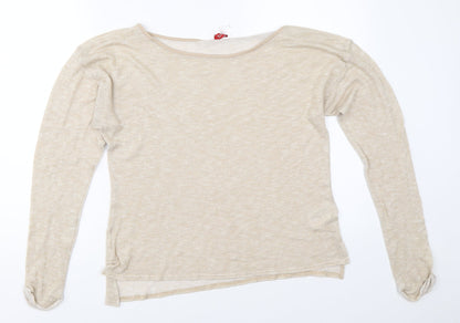 Womens UK Size 34 H&M Beige Pullover Jumper